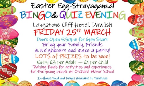 Orchard Manor School Bingo Quiz Evening An Egg Cellent Success
